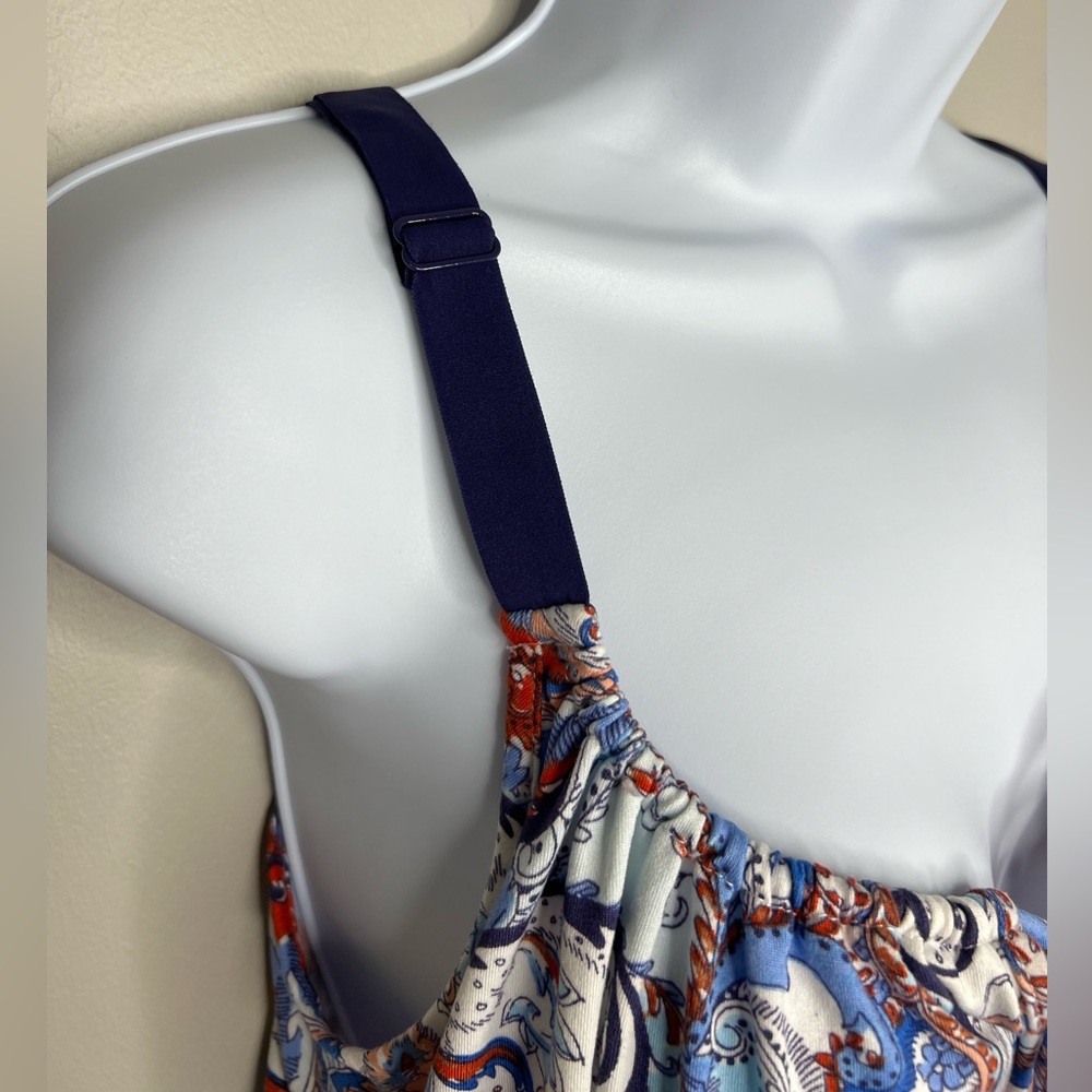 Linea Donatella sleep set/lounge wear. Tassle detail. Tank and short set. - Picture 3 of 8